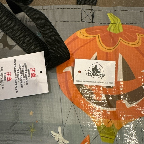 NEW 2025 Disney Parks WDW Halloween Reusable Tote Bag Mickey Minnie Goofy Donald - Picture 2 of 6